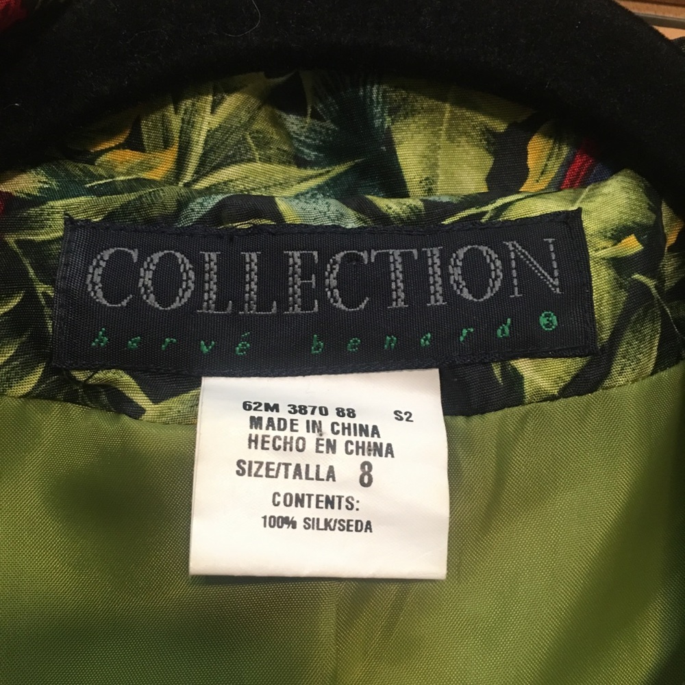 Tropical Print Women's Jacket - Picture 3 of 6